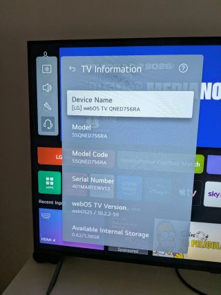 LG 55QNED756RA Smart TV 55