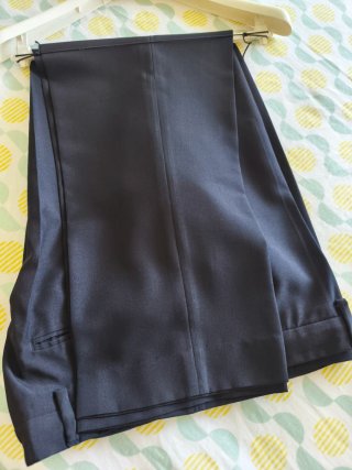 Traje de hombre azul