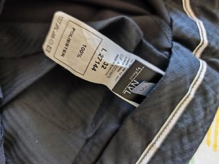 Traje de hombre azul