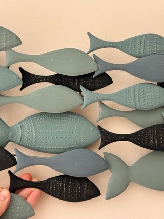 Decoración Pared 3D Peces Maison du Monde