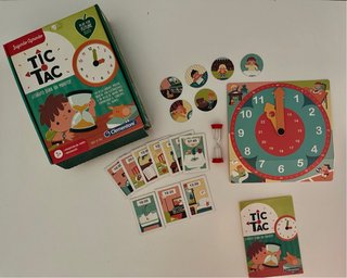 Juego Tic Tac Clementoni ¿Cuánto dura un minuto?