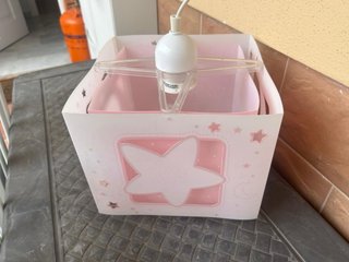 Lámpara infantil luna y estrellas