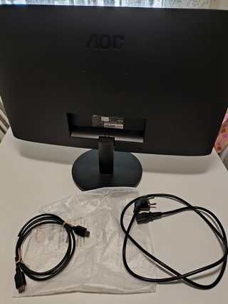 Monitor AOC 4K con 27 Pulgadas Negro Nuevo En Caja