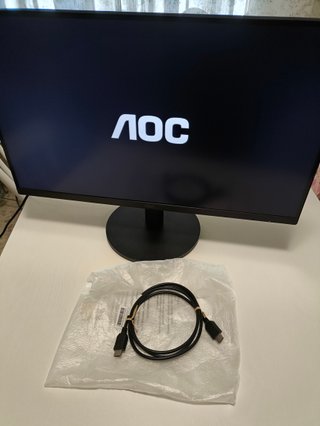 Monitor AOC 4K con 27 Pulgadas Negro Nuevo En Caja
