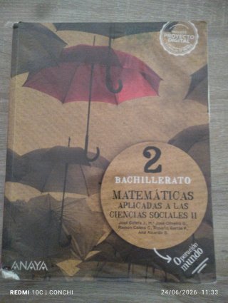 Libros de texto segundo bachillerato