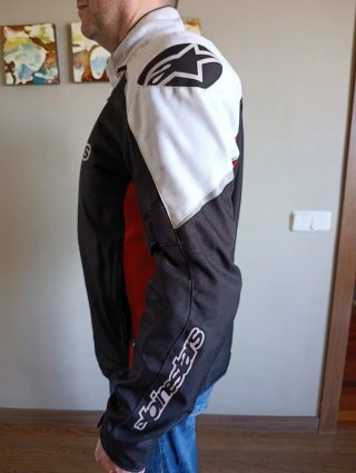 Chaqueta Moto Alpinestars Hombre Negra