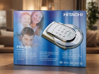 Reproductor DVD Hitachi PDV-301 Nuevo
