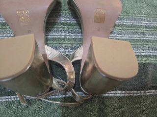 Sandalias doradas Ulanka T40
