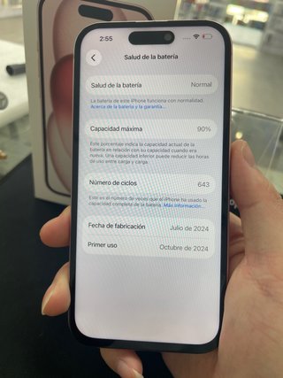 iPhone 15 128GB Rosa Pantalla No Original