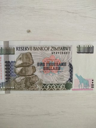 Billete 100Zimbabwe