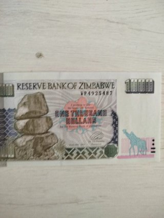 Billete 100Zimbabwe