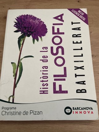 Història de la filosofia batxillerat