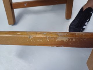 Silla Ikea Kaustby Madera