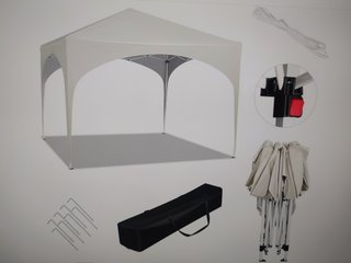CARPA PLEGABLE 3X3 AZUL NUEVA