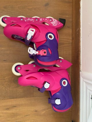 Patines Oxelo Rosa Talla 34-36.