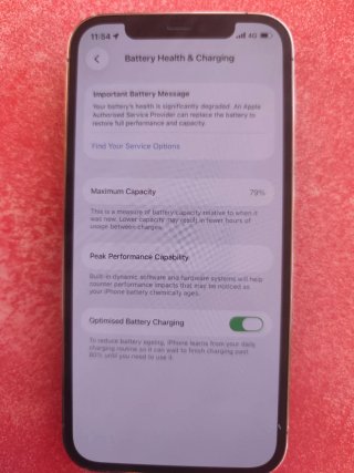 iPhone 12 Pro Oro con Schermo Posteriore Danneggiato
