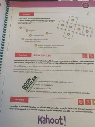 Llengua catalana i literatura, 4 ESO, Projecte ...