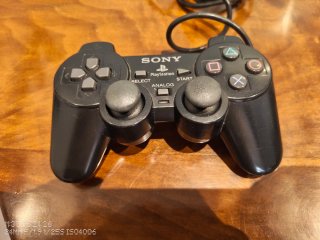 Playstation 2 Slim Negra + Mando y Cables