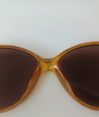 Gafas Sol Christian Dior Años 80 Marrón/Dorado
