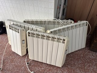 Radiadores Eléctricos de Gel set de 5