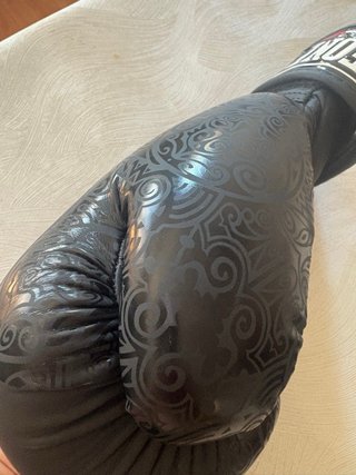 Guantes de boxeo Leone 1947 negros