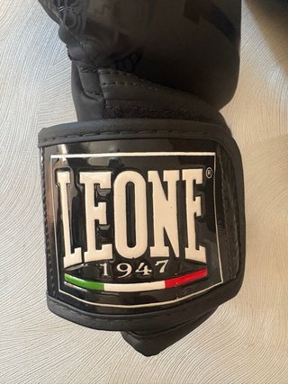 Guantes de boxeo Leone 1947 negros