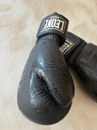 Guantes de boxeo Leone 1947 negros