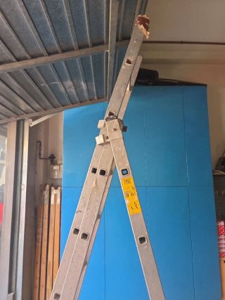 Escalera aluminio 3 tramos