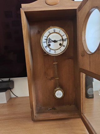Reloj de Pared Antiguo Madera Vintage