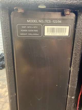 Altavoces Turbosound TCS-122/94