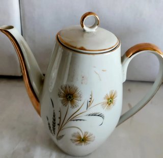 Set di porcellana: teiere e piatti