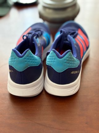 Botines Adidas Adizero Azul/Rojo