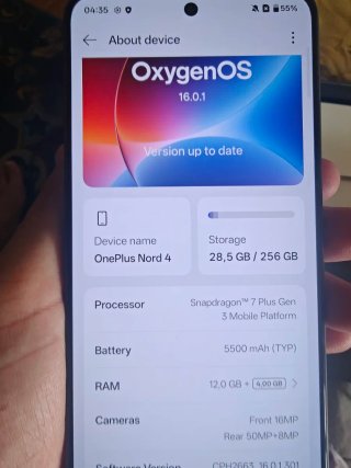 OnePlus Nord 4 12GB-256GB