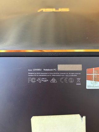 Portátil ASUS ZENBOOK