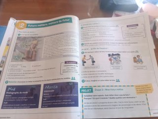 Libro de francés de tercero de la ESO