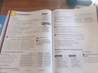 Libro de francés de tercero de la ESO