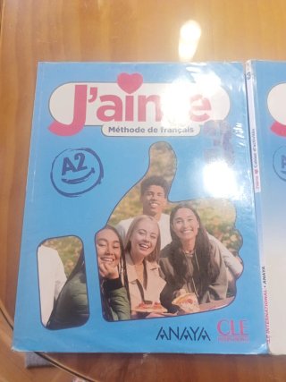 Libro de francés de 3 ESO, regalo cuadernillo.