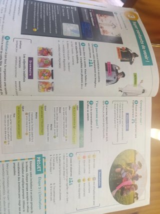 Libro de francés de 3 ESO, regalo cuadernillo.