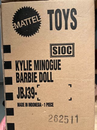 Barbie Kylie Minogue da collezione Mattel