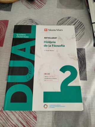 Història de la filosofia, Batxillerat 2, Dual Q...