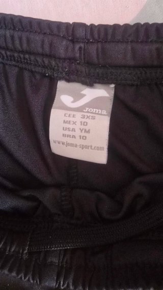 Conjunto Joma verde y negro 10 años