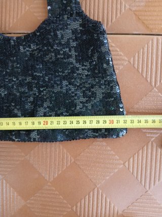 Bolso fiesta lentejuelas negro