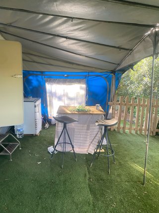 Caravana para camping