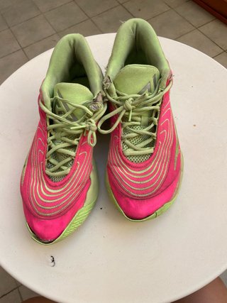 Nike GIANNIS 4 Performance Verde/Rosa