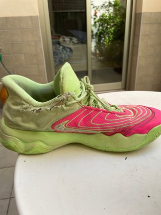 Nike GIANNIS 4 Performance Verde/Rosa
