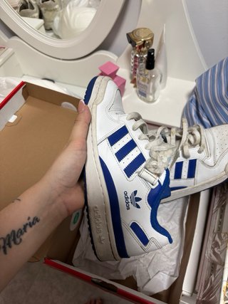 Adidas Forum Low Blancas y Azules