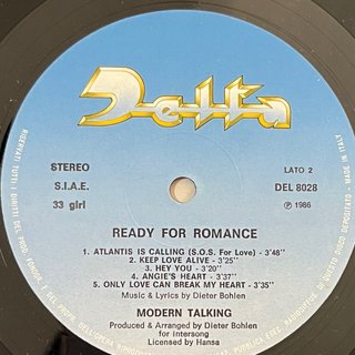 Modern Talking - Ready For Romance Vinile 33 giri