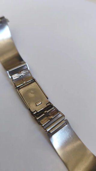 Brazalete tipo rally para reloj de acero de 22mm.