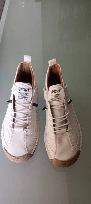 Zapatillas SPORT Blancas y Beige