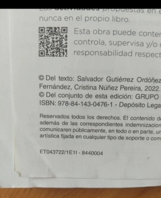 Lengua y literatura 3 ESO